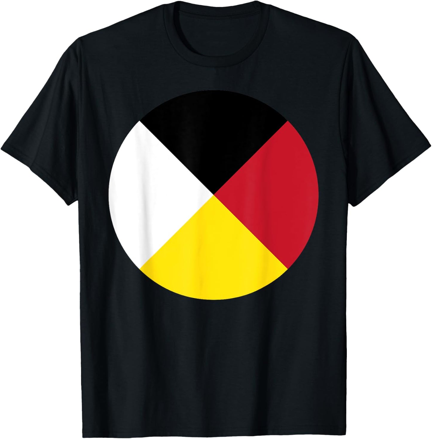 Medicine Wheel : Sacred Hoop T-Shirt - T-Shirt | Black