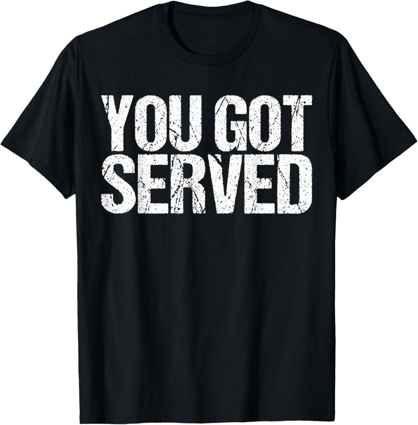 You Got Served Shirt Paddle Tennis Player T-Shirt - T-Shirt | Black