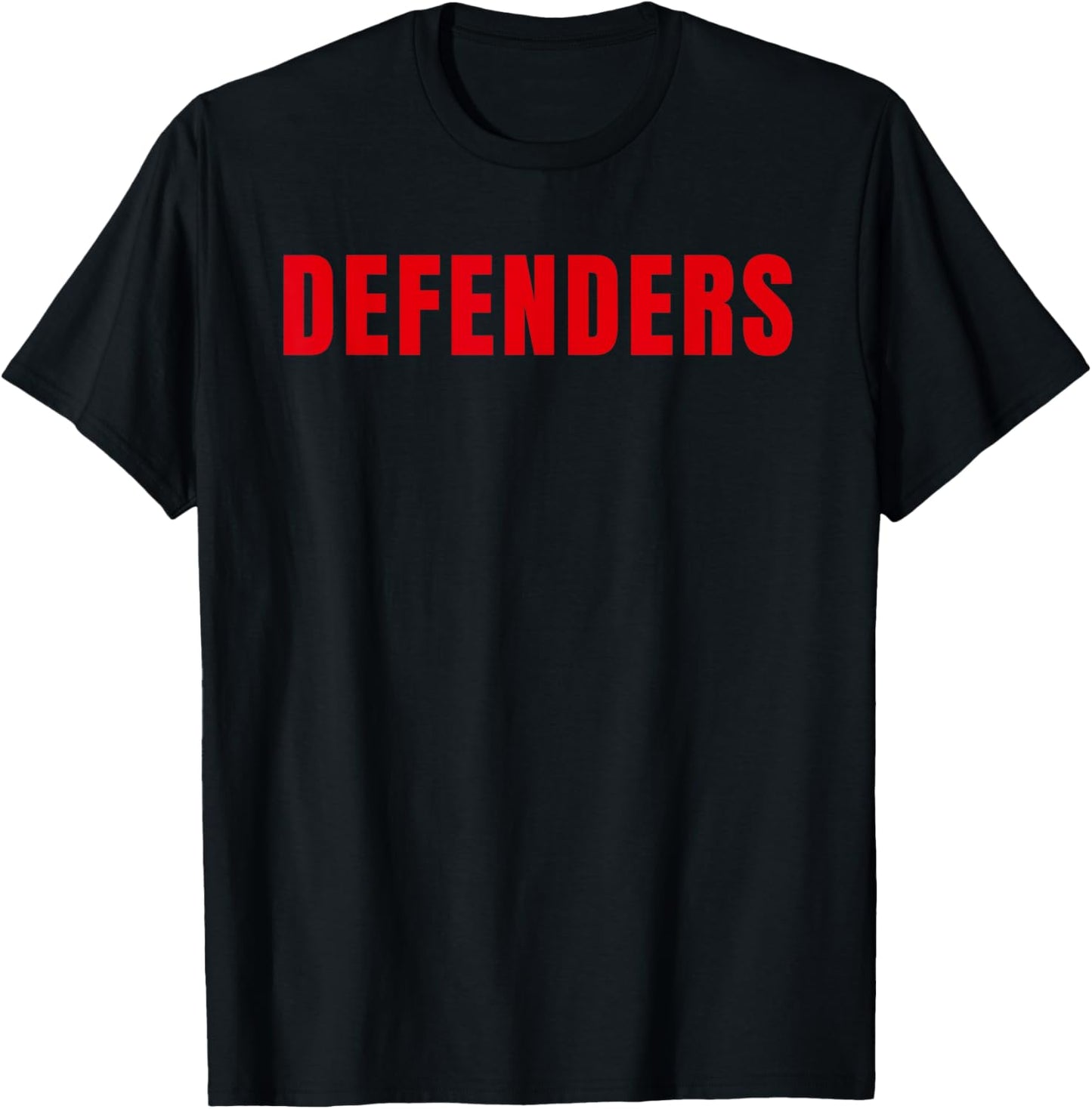 Defenders DC Football Player Fans Lovers Tailgate T-Shirt - T-Shirt | Black