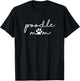 Poodle Mom Dog Mama T-Shirt - T-Shirt | Black