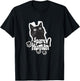 Funny Cats Spare Human, Cat Owners, Couples Move in Day Cat T-Shirt - T-Shirt | Black