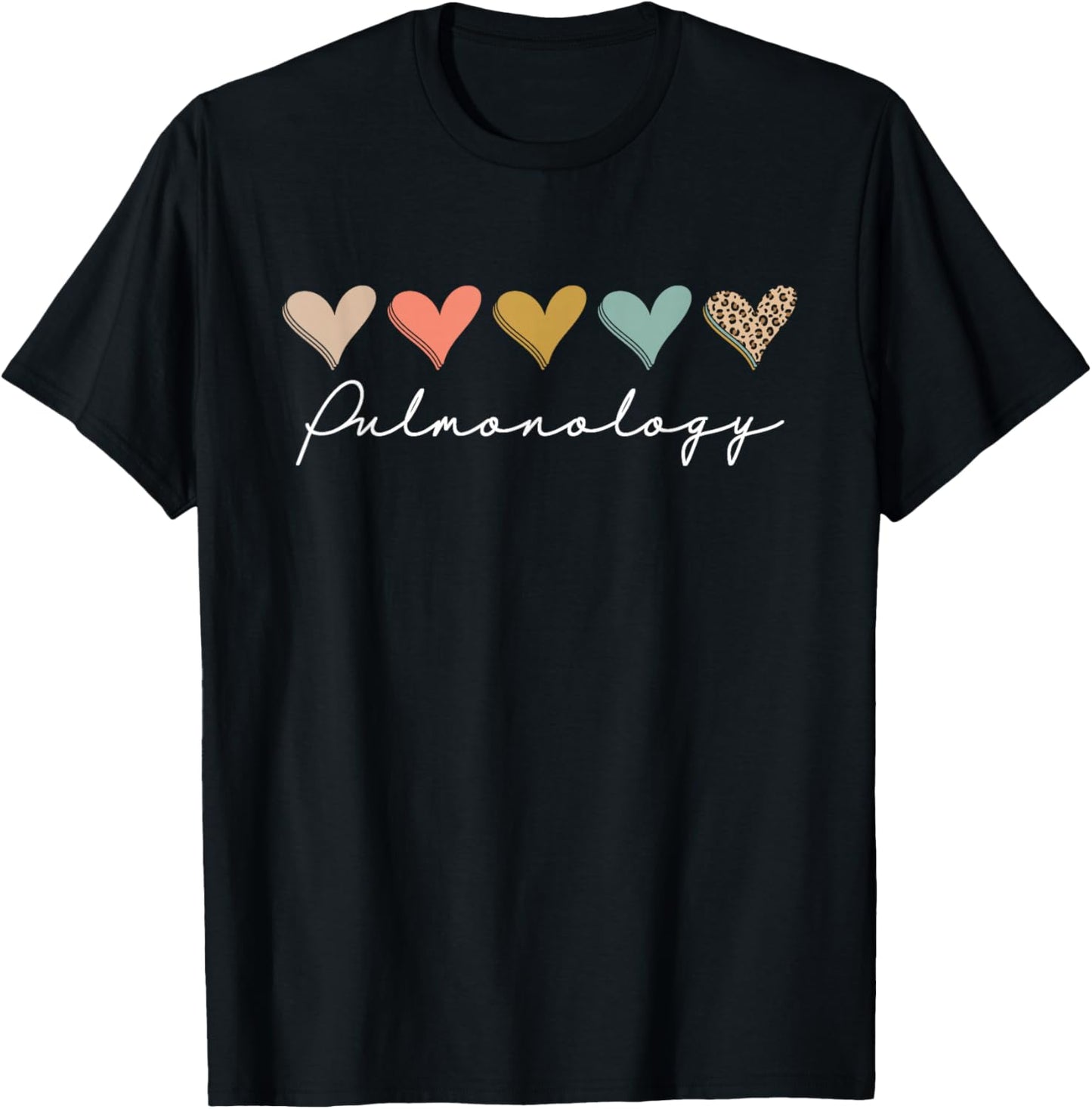 Pulmonary Nurse Pulmonology Pulmonary Medical Assistant T-Shirt - T-Shirt | Black