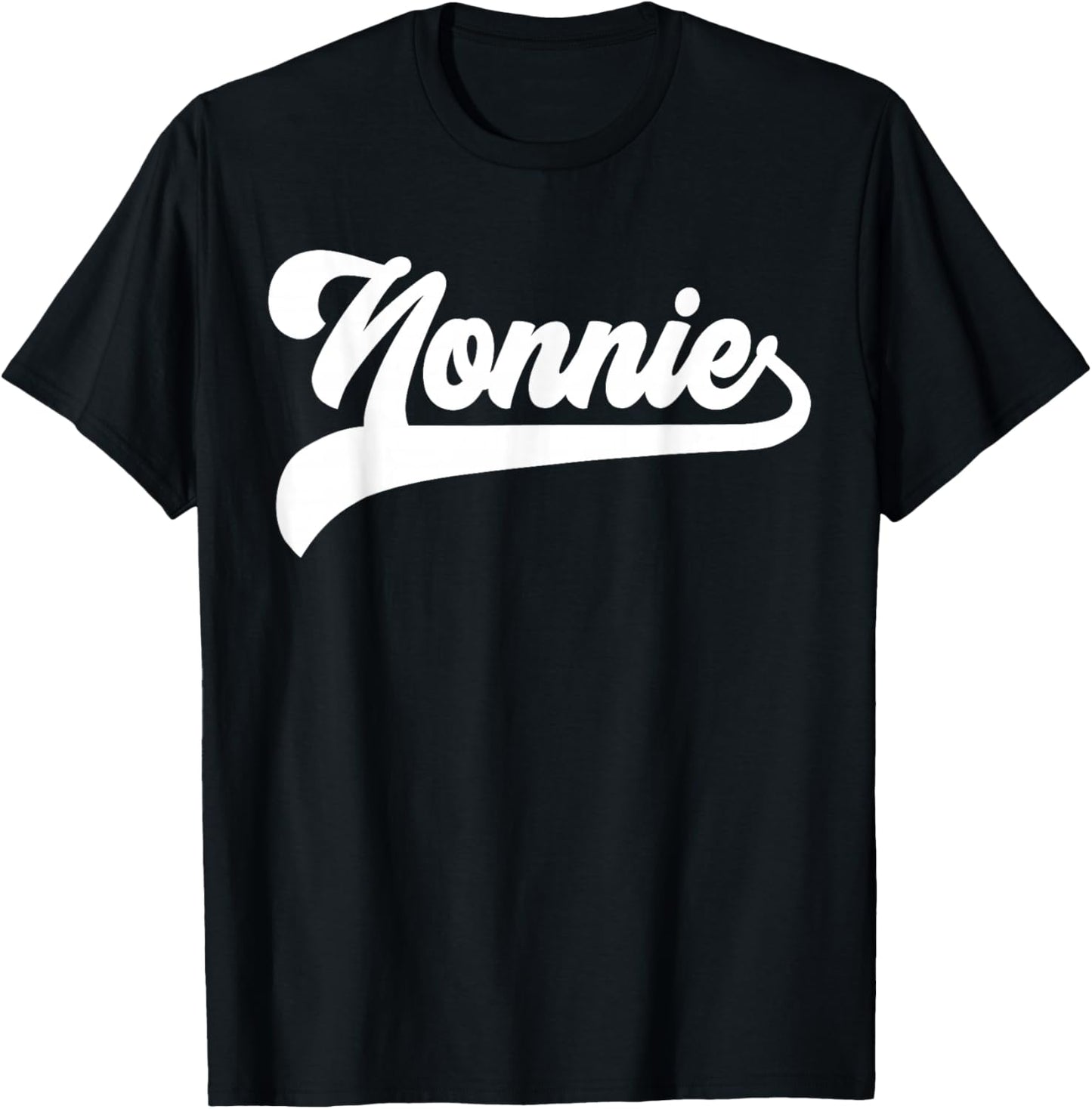 Nonnie Gifts Mother's Day Nonnie T-Shirt - T-Shirt | Black