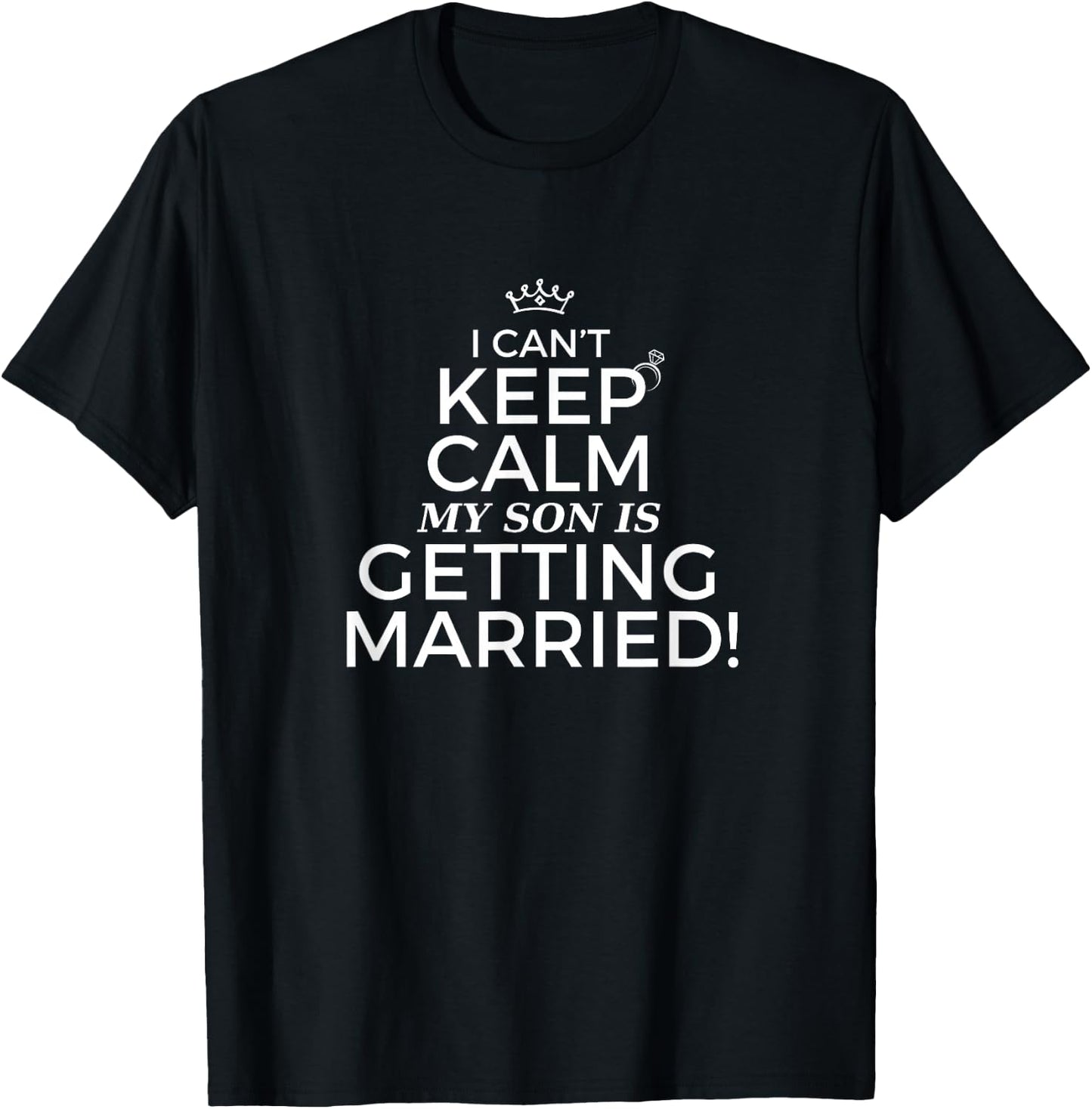 Mother of The Groom Gift Quote Shirt from Bride Son T-Shirt - T-Shirt | Black