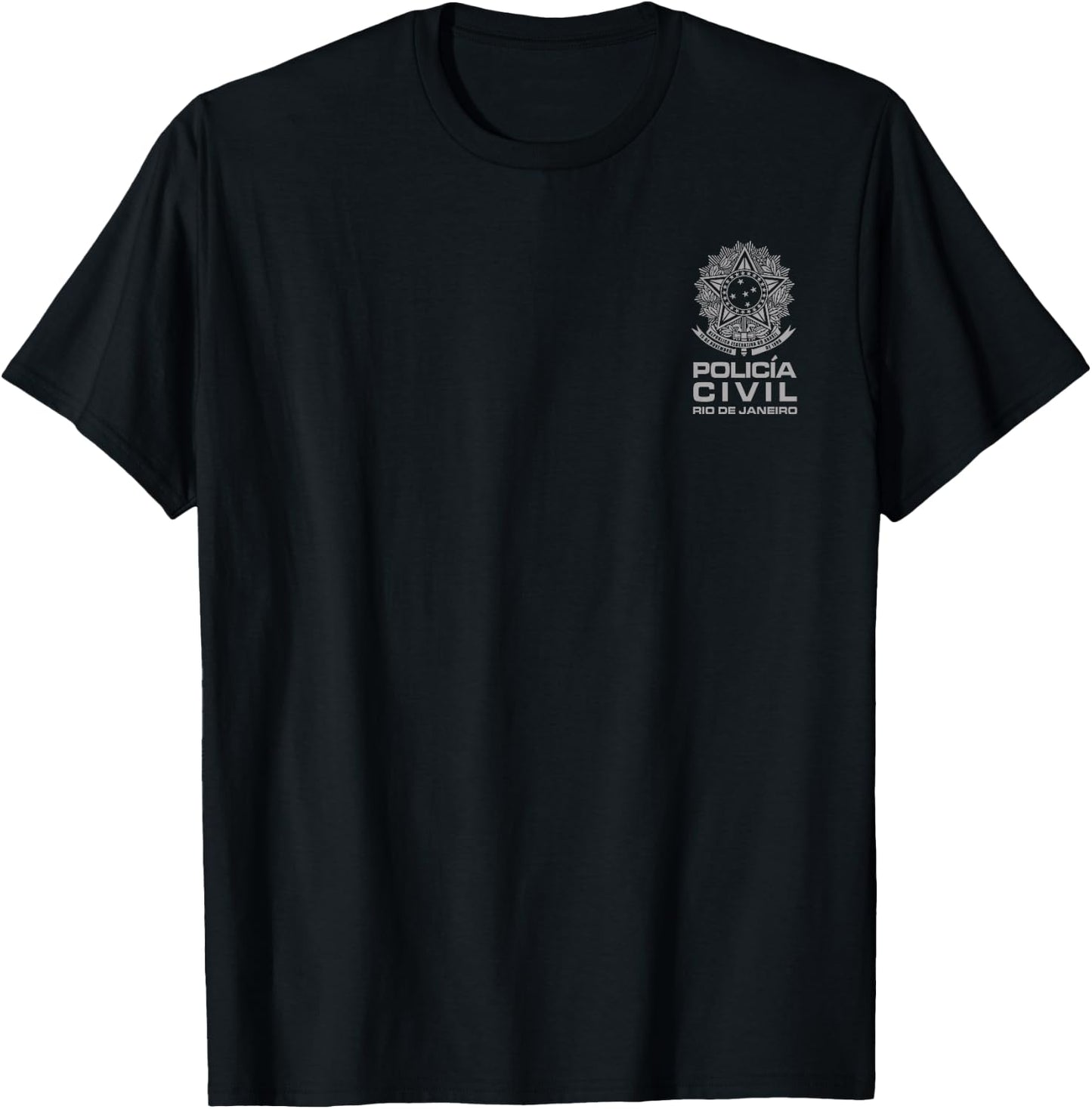 Brazil Police Policia Civil T-Shirt - T-Shirt | Black
