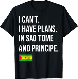 Sao Tome and Principe T-Shirt - T-Shirt | Black