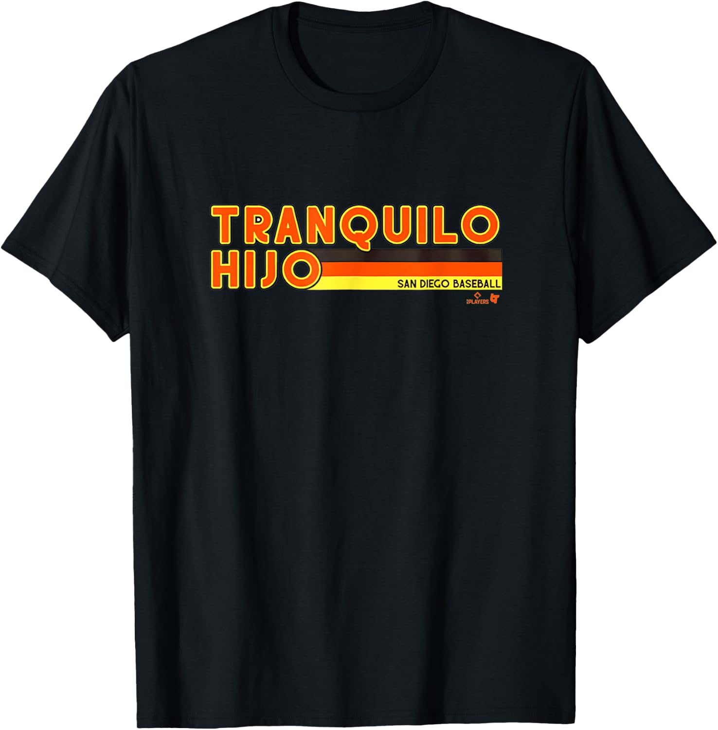 Tranquilo-Hijo Classic Graphic Printing T-Shirt - T-Shirt | Black