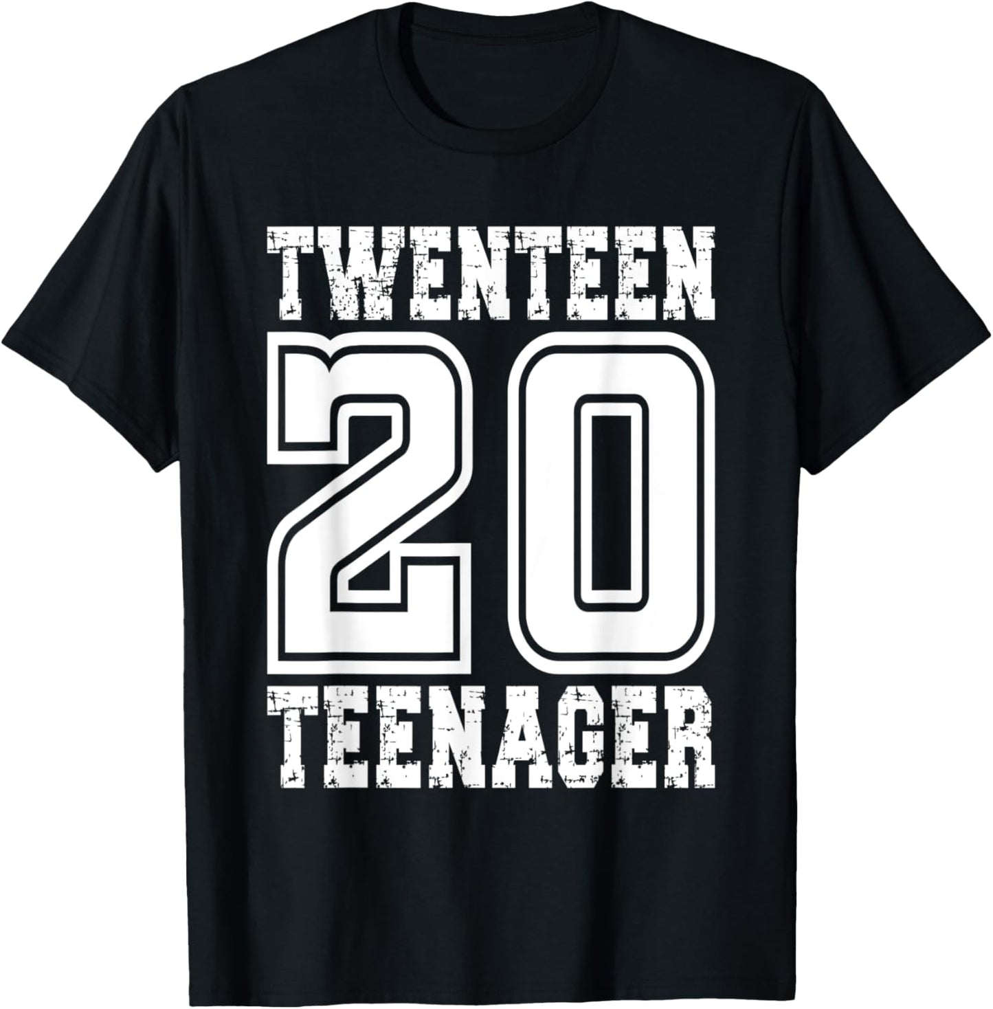 Twenteen 20 Last Teenager Level T-Shirt - T-Shirt | Black