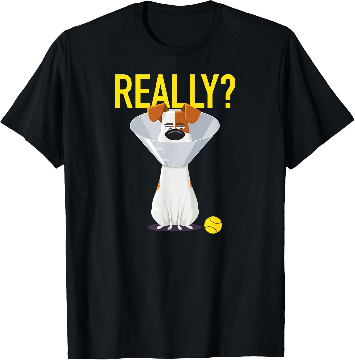 The Secret Life of Pets 2 Max Really Now? T-Shirt - T-Shirt | Black
