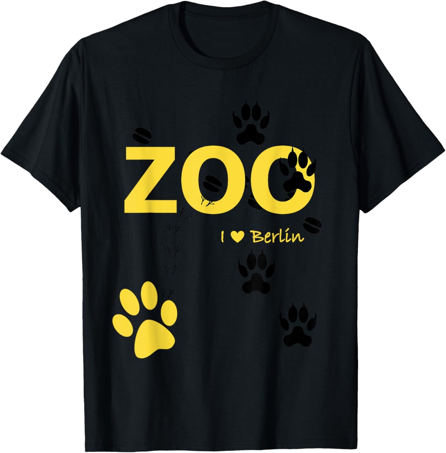 Zoo Berlin - Experience and understand animals - Beste Tierpark T-Shirt - T-Shirt | Black