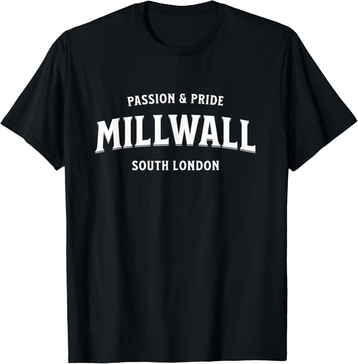 Millwall London England Bermondsey Herren Damen Kinder Jungen Mädchen T-Shirt - T-Shirt | Black