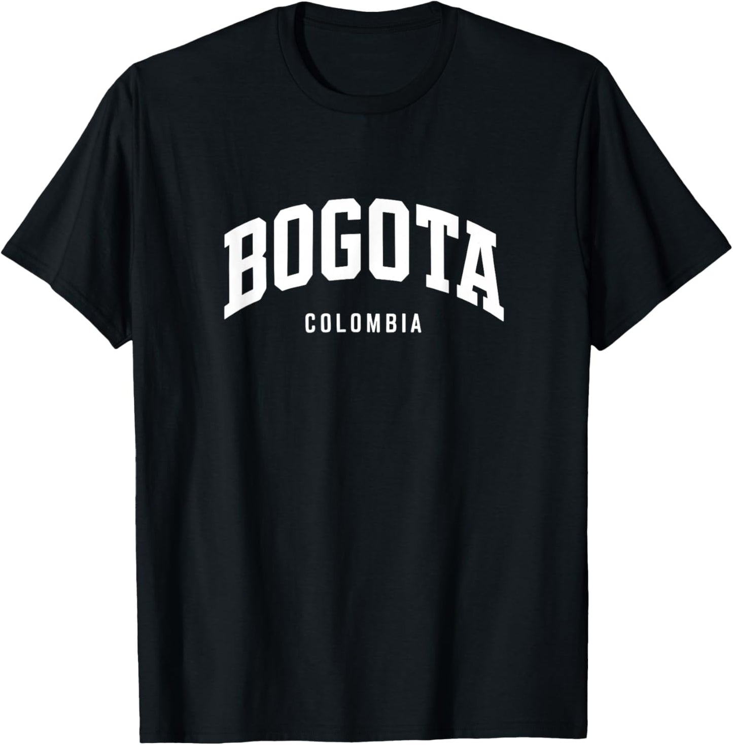 Bogota Colombia - College Style Vacation Souvenir T-Shirt - T-Shirt | Black