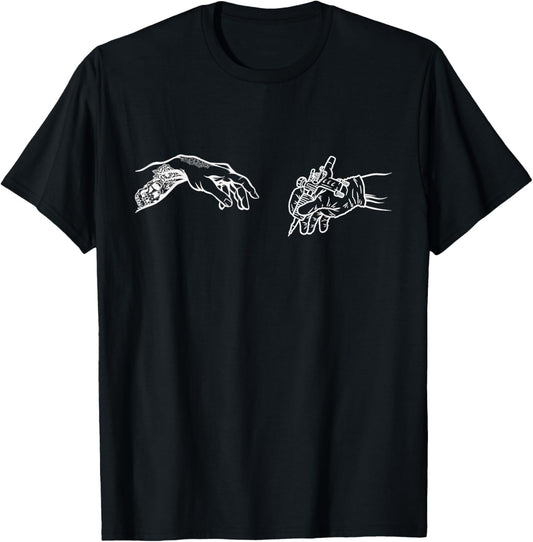 Tattoo Gun Tattoo Artist Funny Tattoo T-Shirt - T-Shirt | Black