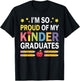 I'm So Proud Of My Kinder Graduates Teacher Graduation Women T-Shirt - T-Shirt | Black