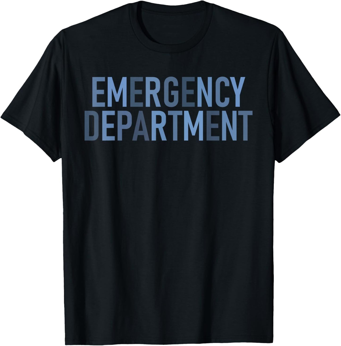 ER Tech Emergency Department Technician Emergency Nurse T-Shirt - T-Shirt | Black