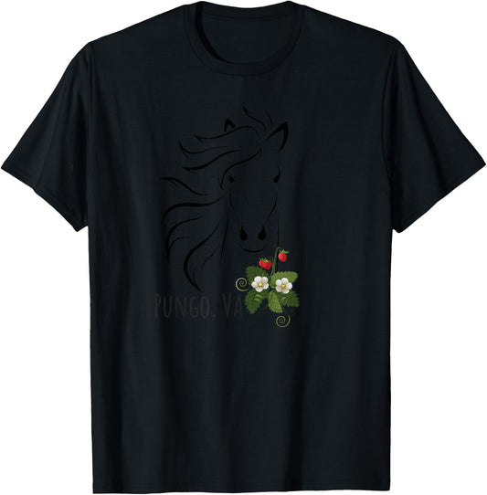 Pungo Virginia Beach VA Strawberry Festival T Shirt Men Women T-Shirt - T-Shirt | Black