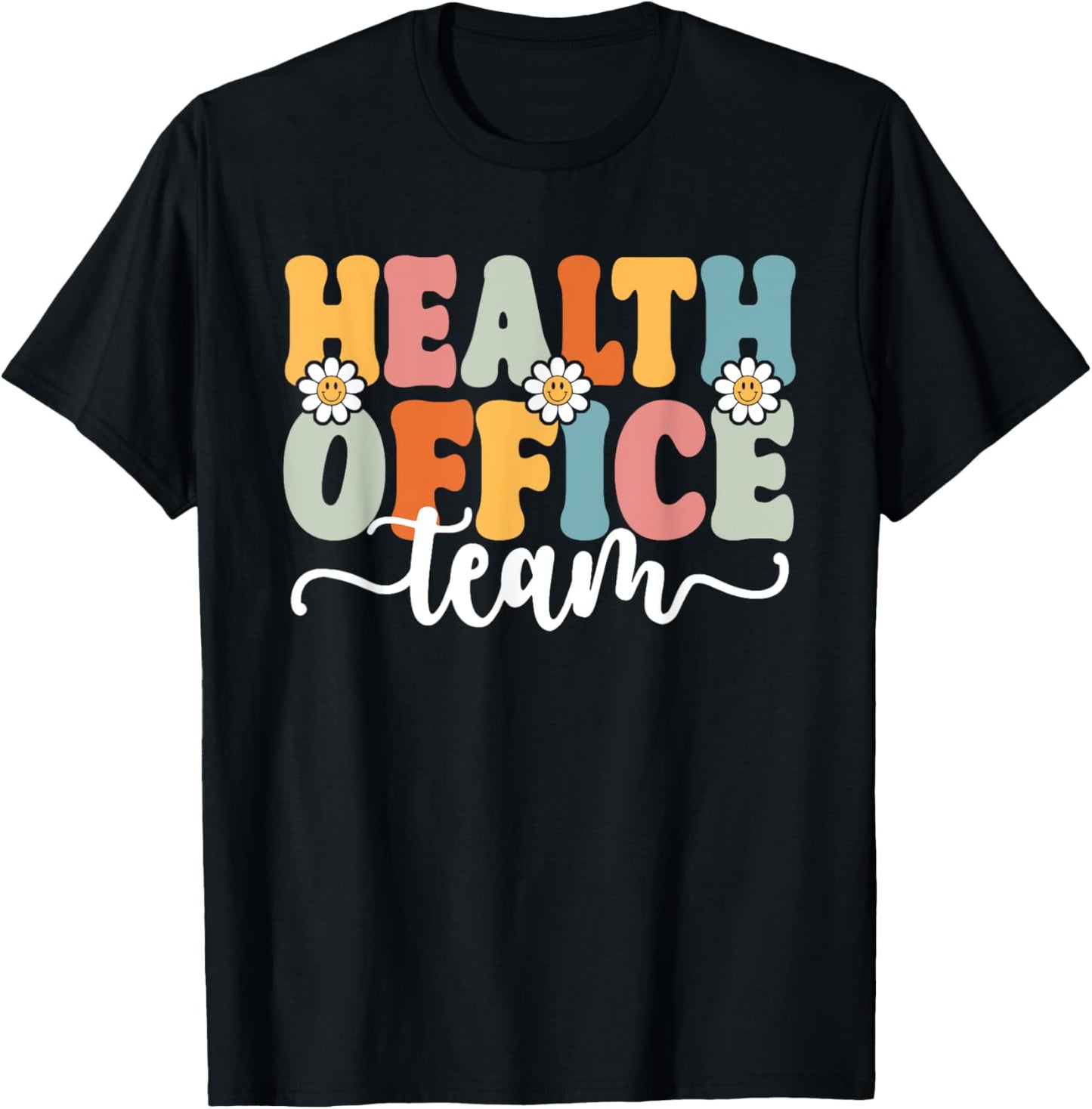 Health Office Team Back To School Teachers Students Women T-Shirt - T-Shirt | Black