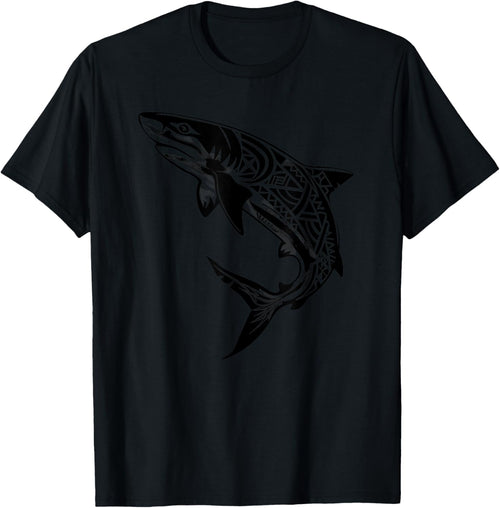 Tribal Shark Shirt - Maori Shirt - Hawaiian Tribal
