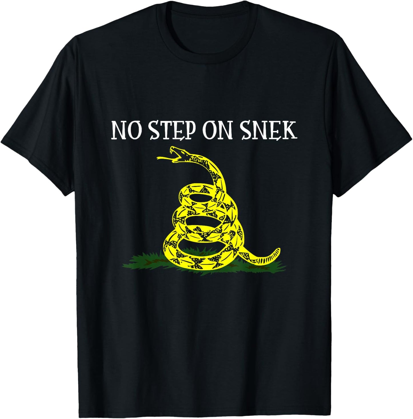 No Step On Snek T-Shirt - T-Shirt | Black