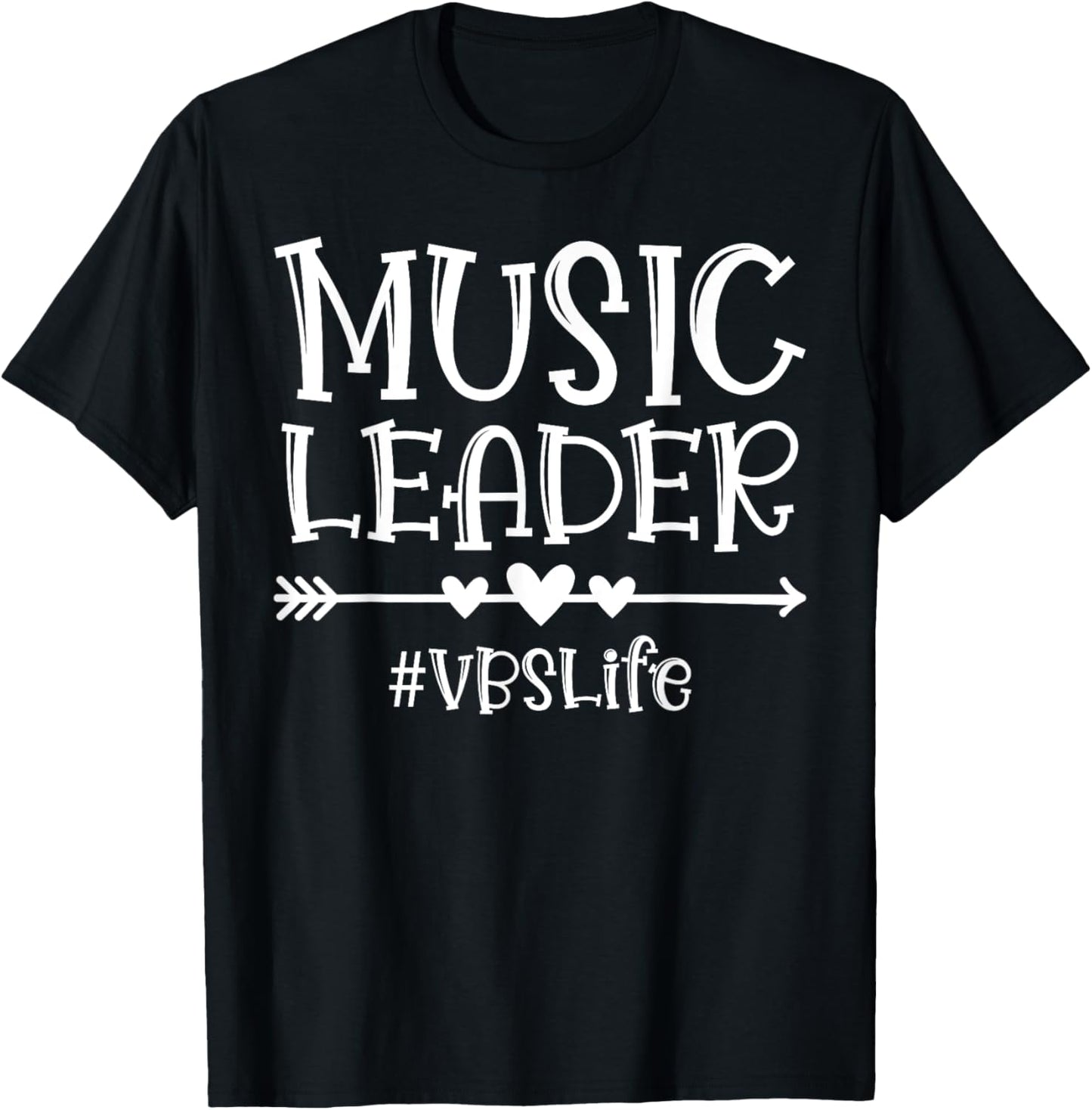 Music Leader VBS Squad of Bible School Sunday Group Matching T-Shirt - T-Shirt | Black