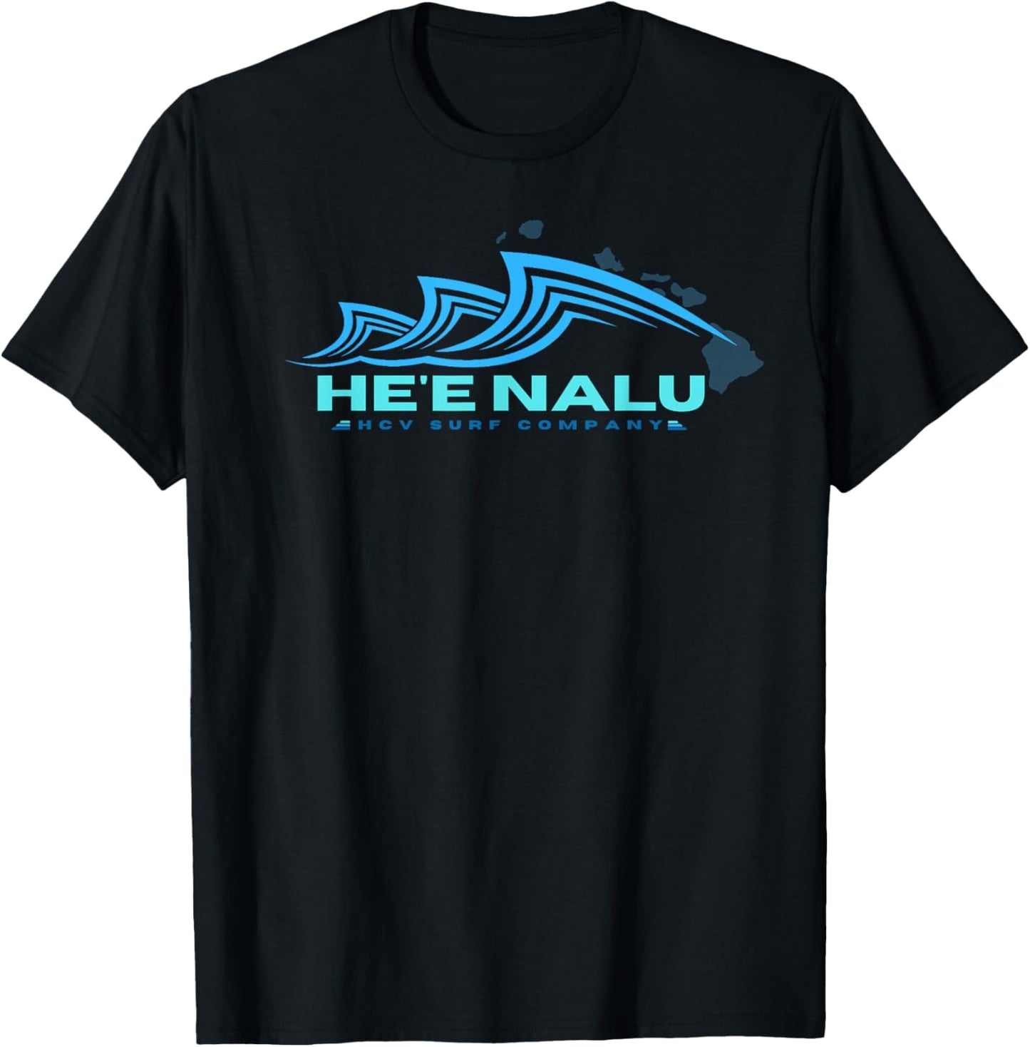 He'e nalu HCV surf company T-Shirt - T-Shirt | Black