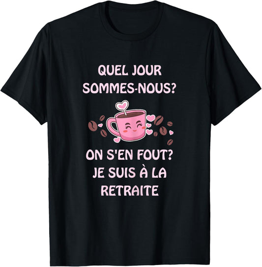 Retirement Gift Woman Humor Woman Retired 2025 T-Shirt - T-Shirt | Black