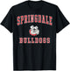Springdale High School Bulldogs C1 T-Shirt - T-Shirt | Black