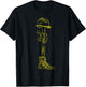 Battlefield Cross Rifle Helmet Memorial T-Shirt - T-Shirt | Black