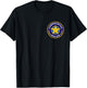 Funny Thermostat Police Father's Day Funny Thermostat Dad T-Shirt - T-Shirt | Black