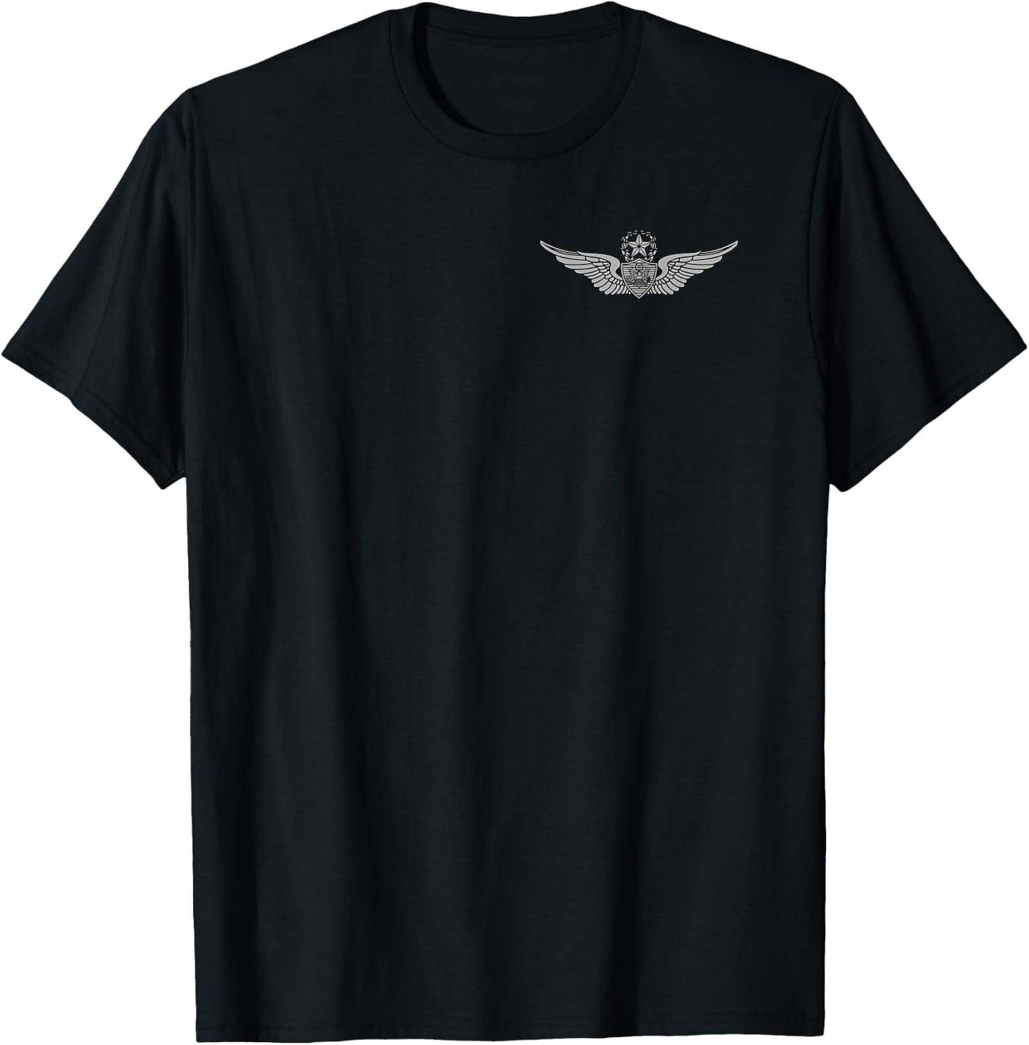 US Army Master Aviation Badge - Aircrew Wings T-Shirt - T-Shirt | Black