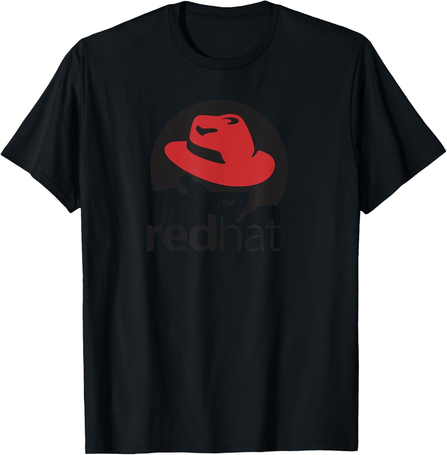 Linux redhat lover Penguin Tux Open Source Os T-Shirt - T-Shirt | Black