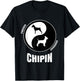 Chipin Dog Lovers Shirt | Owners Breeders Gift | Pet Chipin Women Kids T-Shirt - T-Shirt | Black