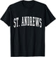St Andrews Scotland Classic Vintage T-Shirt - T-Shirt | Black