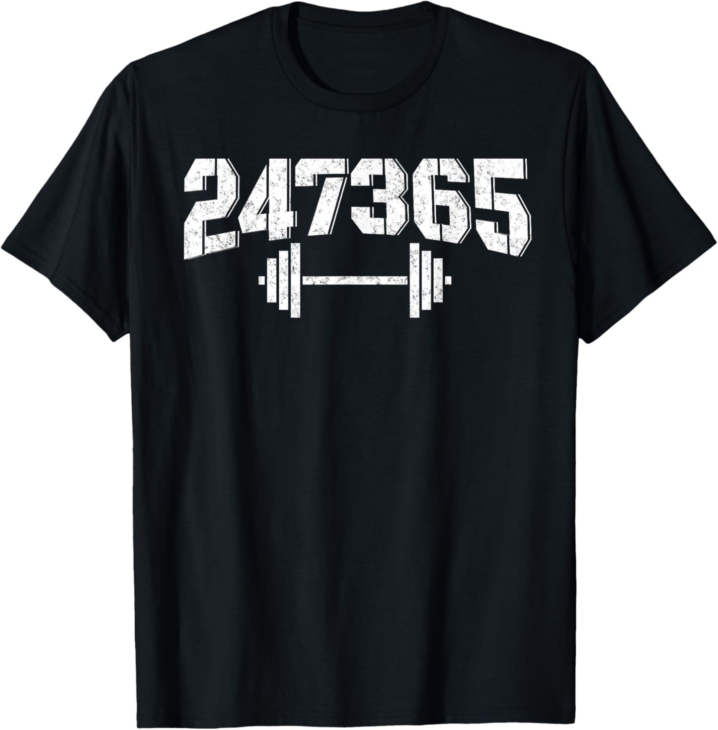 247365 - Gym Workout Fitness Motivation T-Shirt - T-Shirt | Black