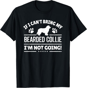 Bearded Collie T-Shirt - T-Shirt | Black