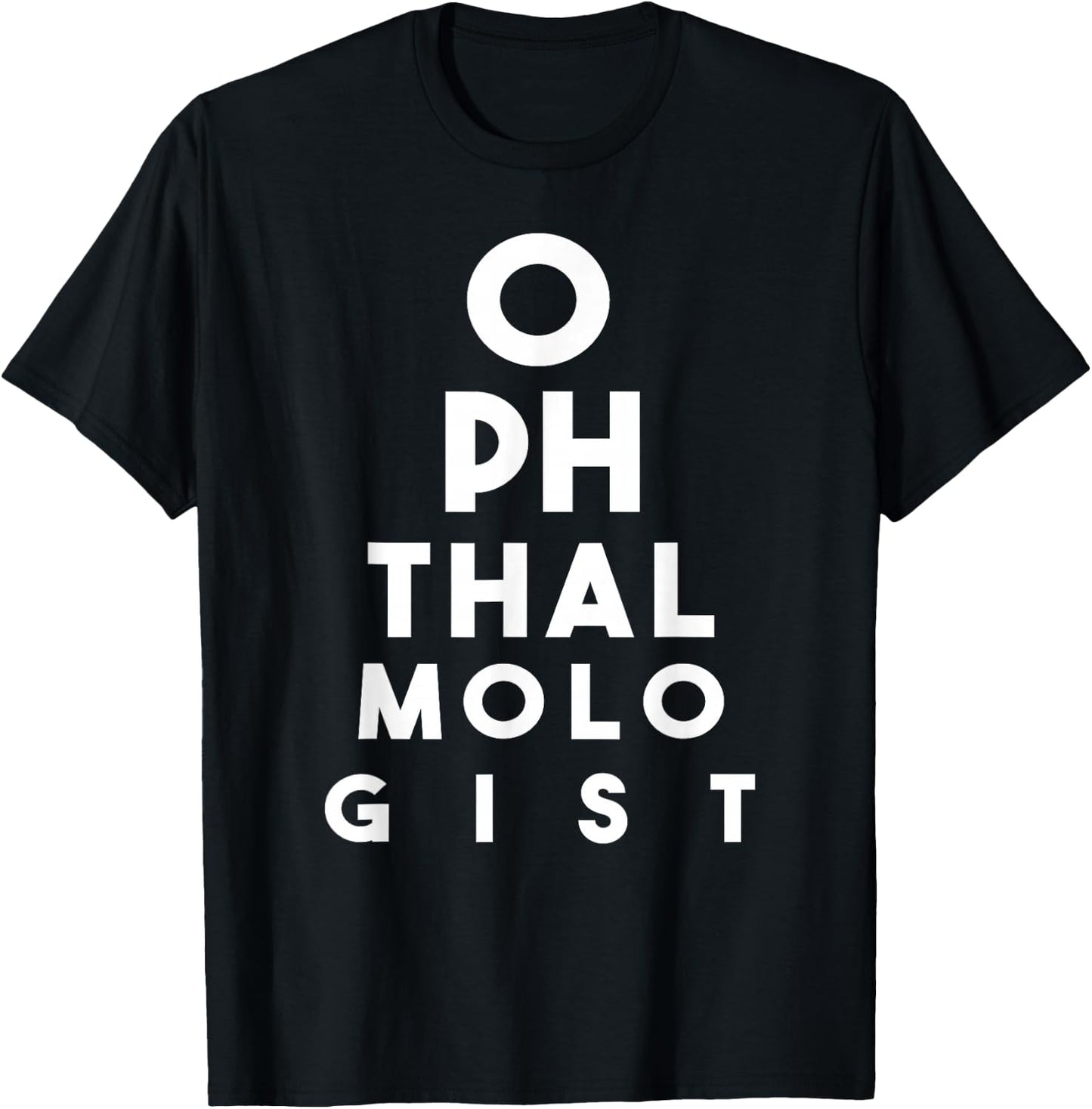Ophthalmologist Funny Gift women doctors shirt T-Shirt - T-Shirt | Black