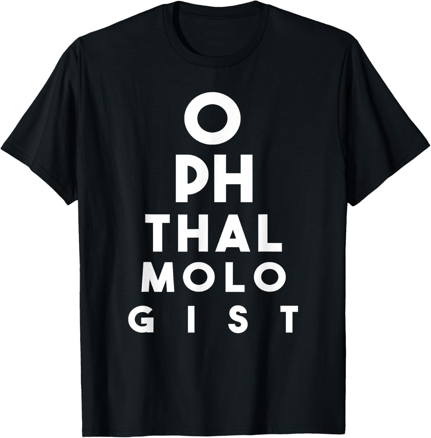 Ophthalmologist Funny Gift women doctors shirt T-Shirt - T-Shirt | Black