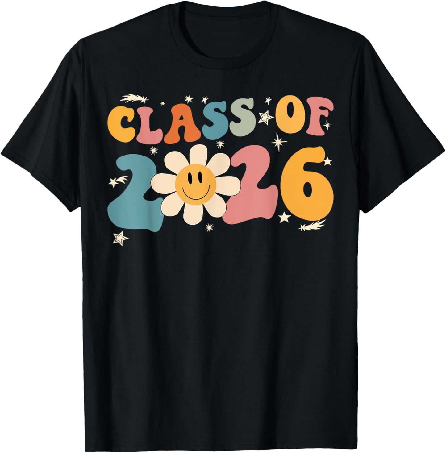 Class of 2026 Grow With Me Graduation First Day of School T-Shirt - T-Shirt | Black