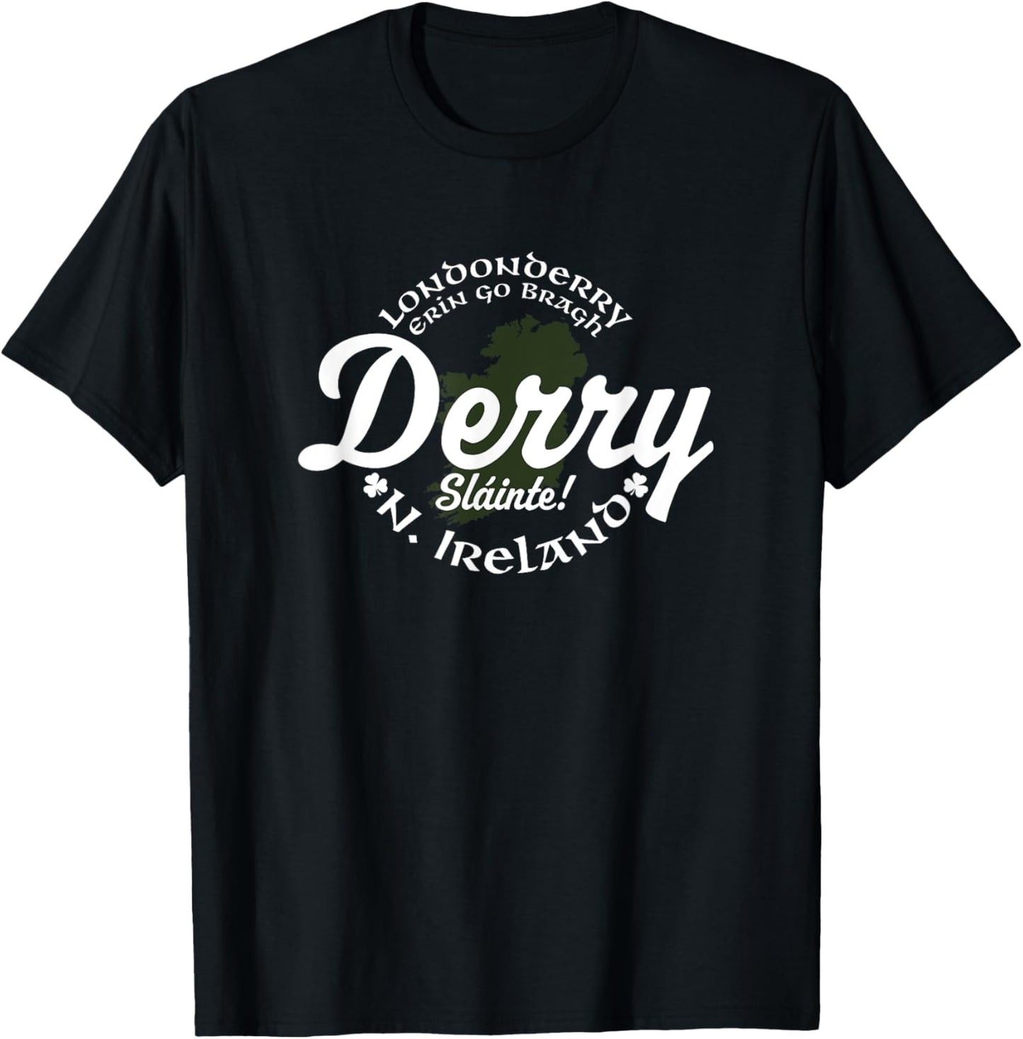 Derry Ireland T-Shirt - T-Shirt | Black