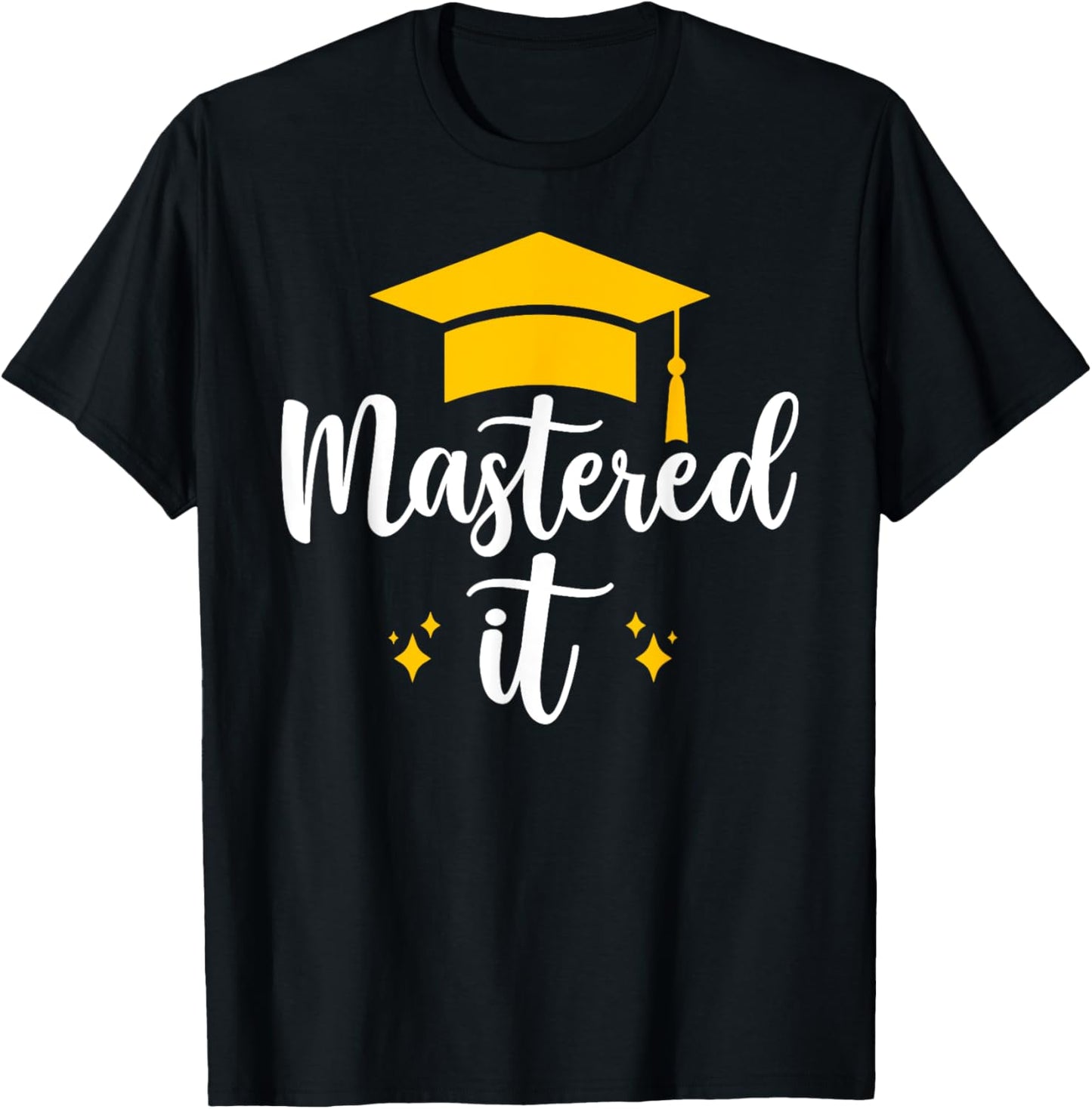 Class Of 2024 Graduation Mastered It Graduate Men Women Kids T-Shirt - T-Shirt | Black