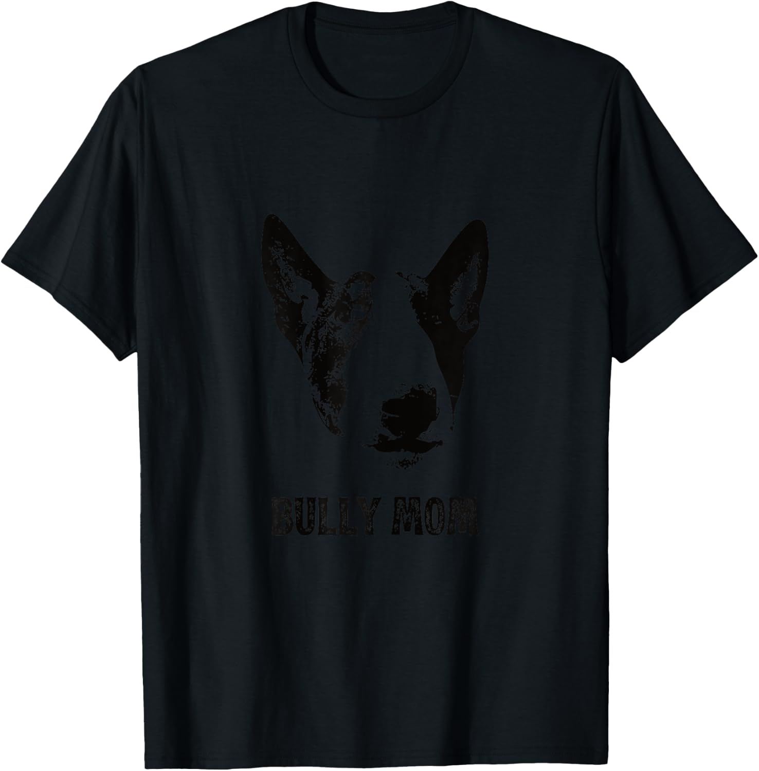 Bully Mom - English Bull Terrier Mom T-Shirt - T-Shirt | Black