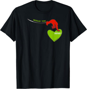 Dr. Seuss Green Eggs and Ham “Would You Here?” T-Shirt - T-Shirt | Black