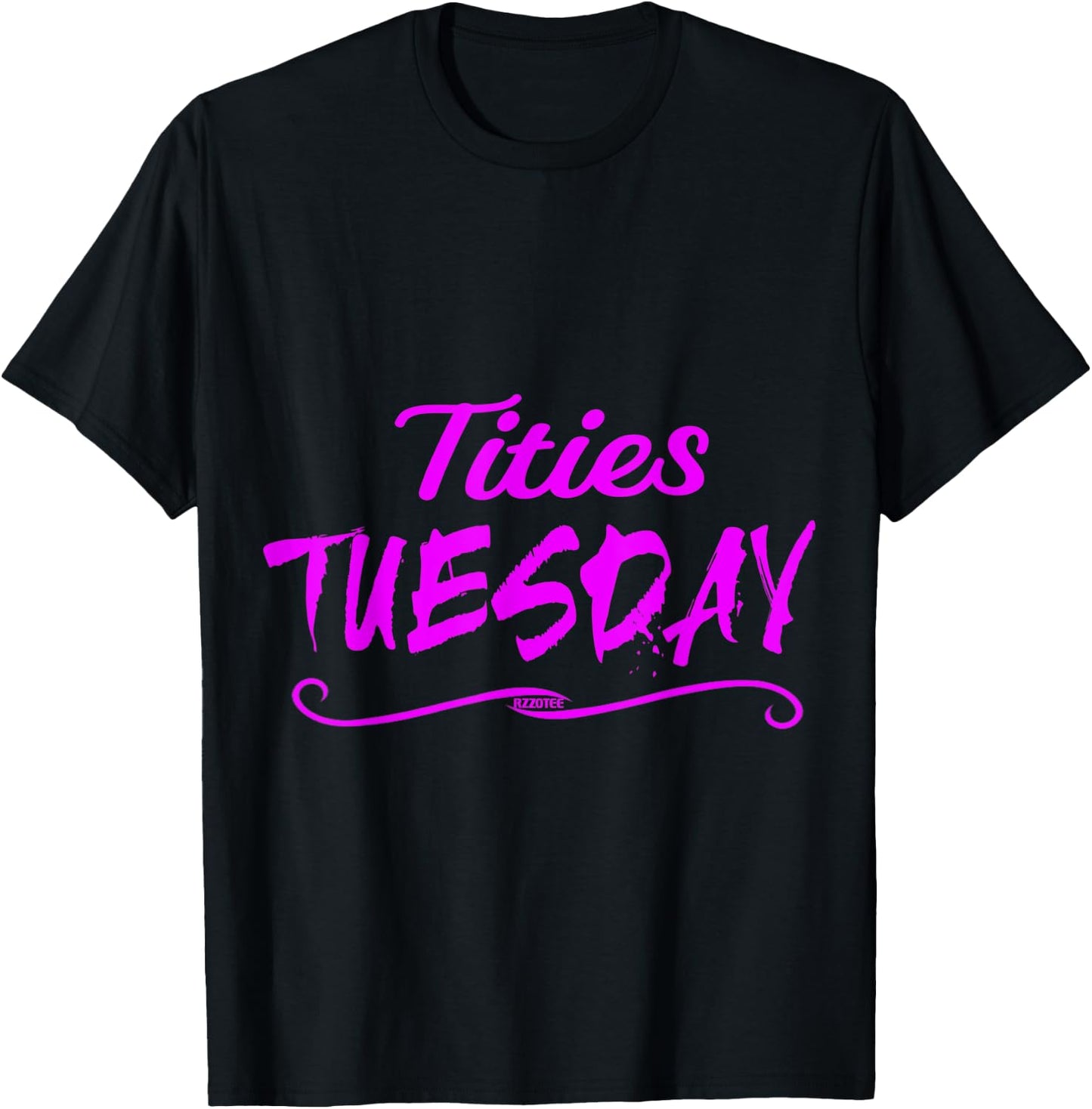 Tities tuesday boobies T-Shirt - T-Shirt | Black