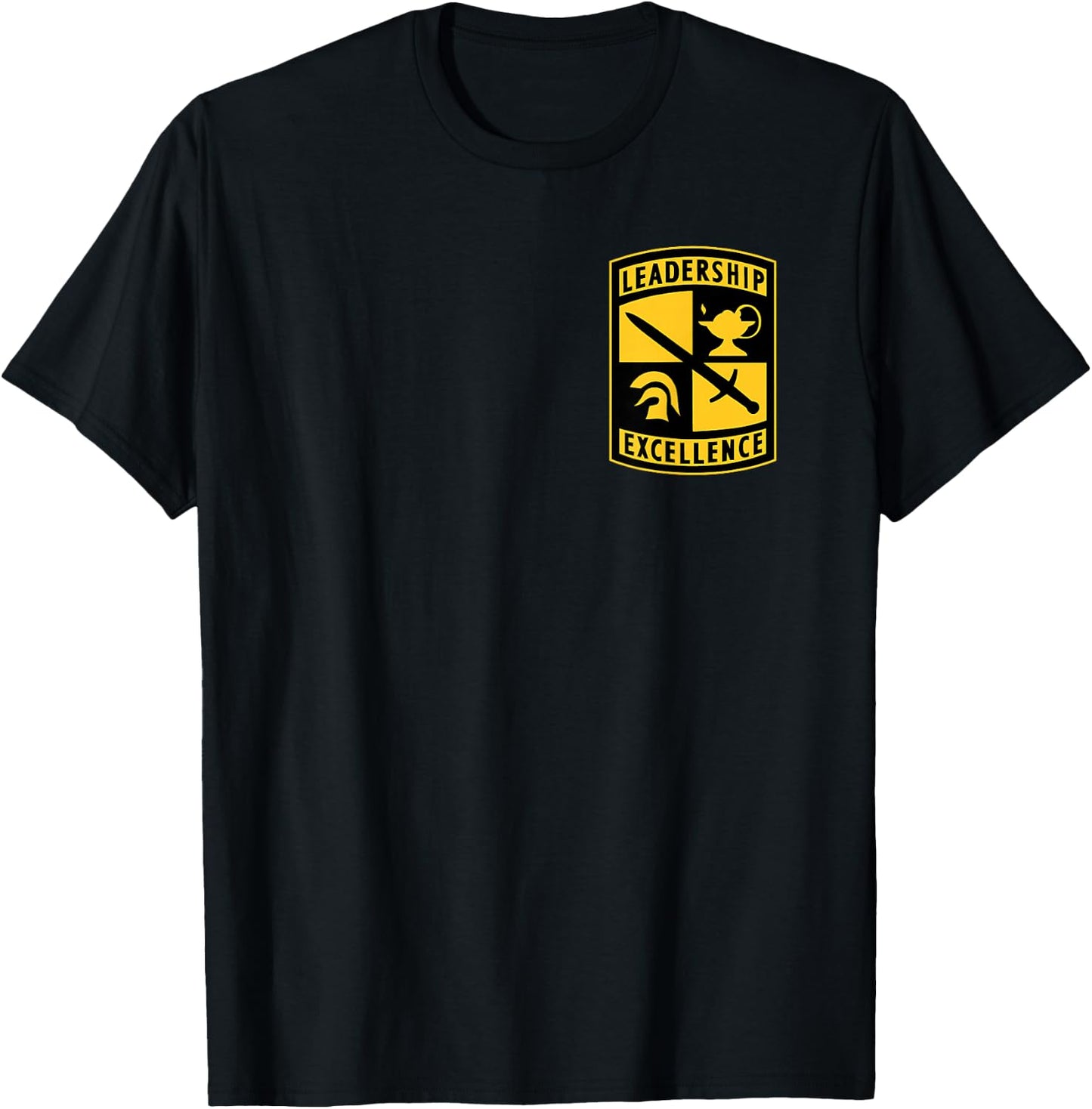 US Army ROTC Reserve Officer Training Corps Soldier Military T-Shirt - T-Shirt | Black