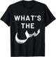 Funny Muslim Arabic Letters What's the Scene Arab Pun Joke T-Shirt - T-Shirt | Black