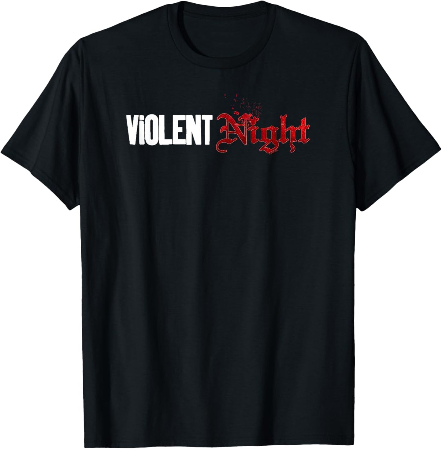Violent Night Movie Logo T-Shirt - T-Shirt | Black