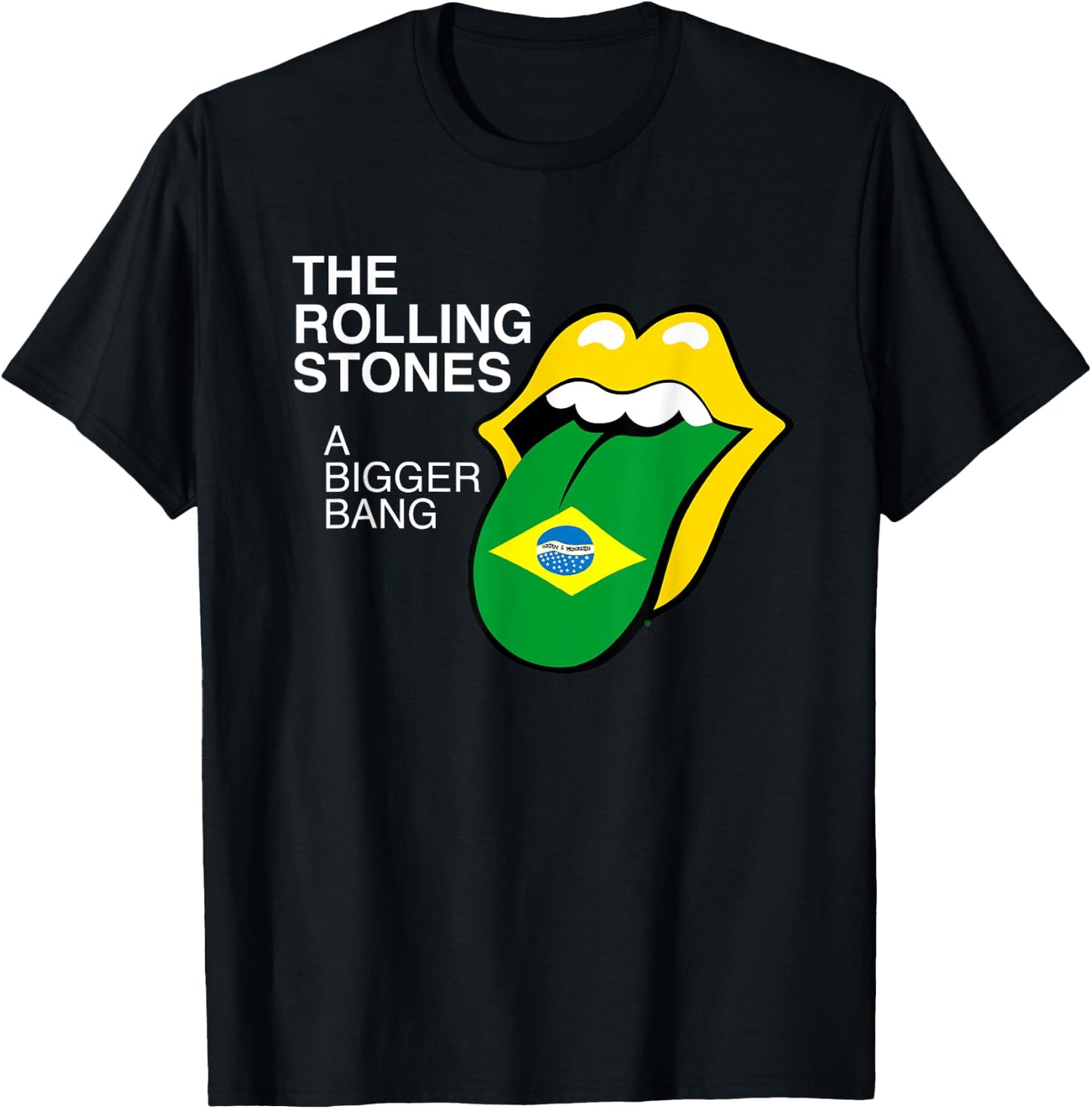 Official Rolling Stones A Bigger Bang Black T-Shirt - T-Shirt | Black