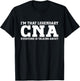 CNA Job Title Employee Funny Worker Profession CNA T-Shirt - T-Shirt | Black