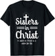 Sister In Christ T-Shirt - T-Shirt | Black