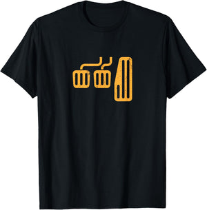 Drive Manual Transmission Three Pedals Distressed Vintage T-Shirt - T-Shirt | Black